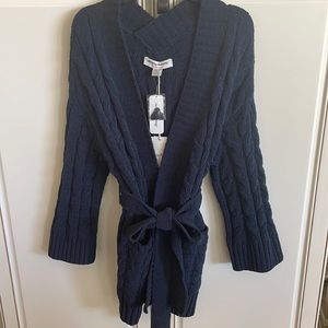 NWT Tommy Bahama Island Soft Navy Cardigan